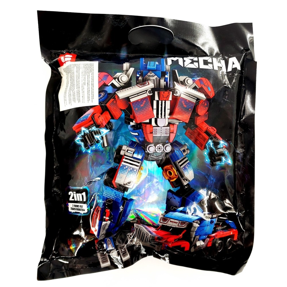 MECHA C5240 2-in-1 Transforming Robot Semi Truck Building Block Set Sealed